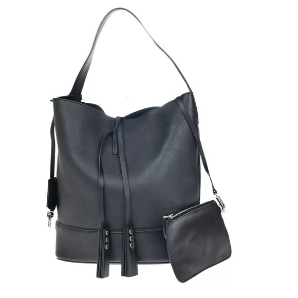 LOUIS VUITTON NN14 GM Hand Bag Cuir Nuance Leather Black Noir SHW M94532 99YF393 - Picture 1 of 14